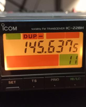 icom ic-228h con scheda toni ut-40