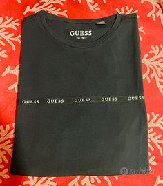 GUESS t-shirt da uomo originale nuova taglia L