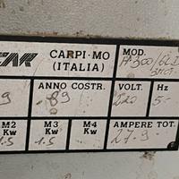 Attrezzatura lavorazione legno