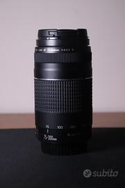 Obettivo canon 75-300mm EF