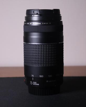 Obettivo canon 75-300mm EF