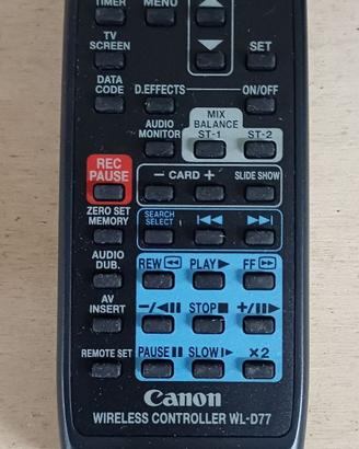 Canon wireless controller telecomando OEM WL-D77