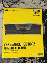 RAM DDR5 32GB Corsair 6000MHz CMH32GX5M2E6000Z36W