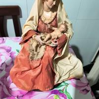 statua Madonna con bambino 