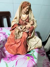 statua Madonna con bambino 