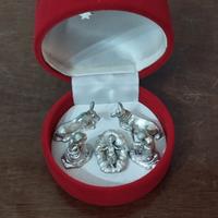 Presepe in miniatura Argentato