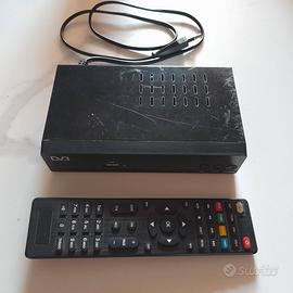 Decoder DVB-T2 zapper USB HDMI SCART ETHERNET nero