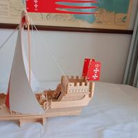 modelli navi in legno