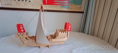 modelli navi in legno