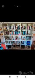 Libreria Ikea bianca in legno 