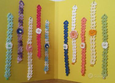 Uncinetto: Orecchini, bracciali, collane