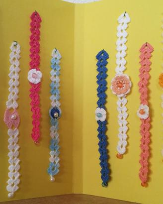 Uncinetto: Orecchini, bracciali, collane