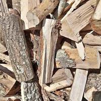 Legna secca pronta da bruciare