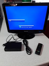 Tv Samsung 21 Pollici + decoder esterno Strong