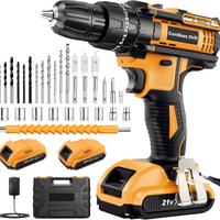 Trapano Avvitatore Percussione Doppia Batteria 21V