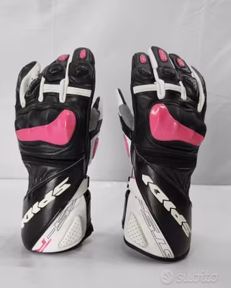 SPIDI GUANTO STS R2 PELLE DONNA fucsia NERO taglia