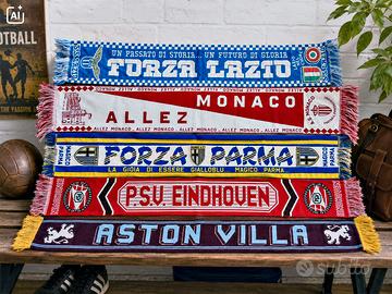 Sciarpe Calcio Vintage Lazio Parma PSV Monaco Asto