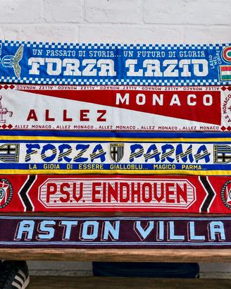 Sciarpe Calcio Vintage Lazio Parma PSV Monaco Asto