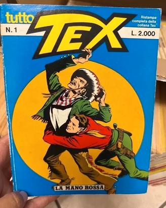 Tutto Tex collezione completa 1–100 – prima serie