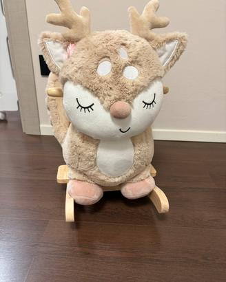 Dondolo altalena peluche prima infanzia