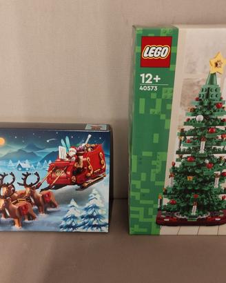 LEGO 40573 ALBERO DI NATALE + LEGO 40499 LA SLITTA