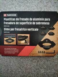 Set Dime x fresatrice Universale Parkside nuovo 