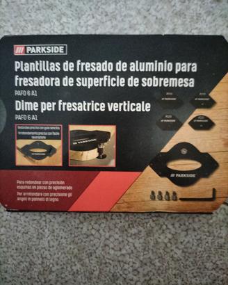 Set Dime x fresatrice Universale Parkside nuovo 
