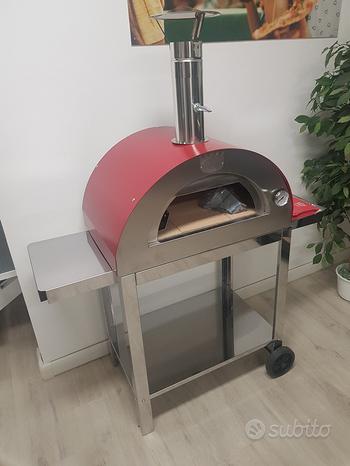 Forno clementino legna gas hybrid 60x40 1 pizza