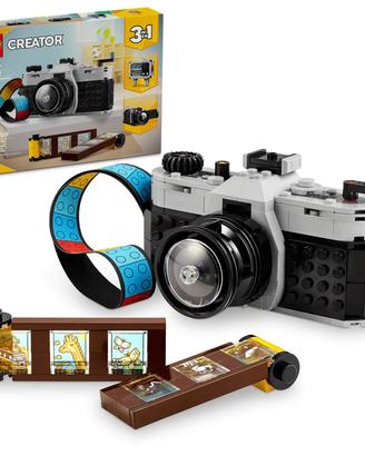 Set LEGO Fotocamera Retrò 3 in 1 Creator 31147