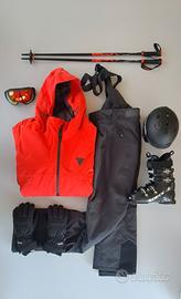 Completo uomo sci oversize Dainese tg. XXL 