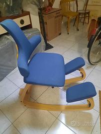 Sedia ergonomica Varier Variable Balans blu origin