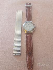 OROLOGIO SWACHT IRONY 1996 + cinturino metallo