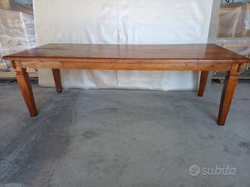 Tavolo in Legno Massello 250 x 100 cm