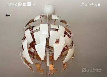 Lampada a sospensione lkea Ps 2014- Bianco/
Rame