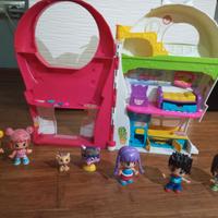 casetta Pynipon con personaggi