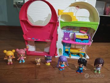 casetta Pynipon con personaggi