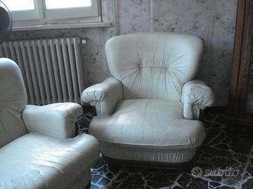 DIVANO 2 POSTI + 2 POLTRONE DI ECCEZZIONALE FATTUR