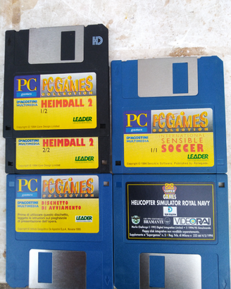 Floppy disk con giochi