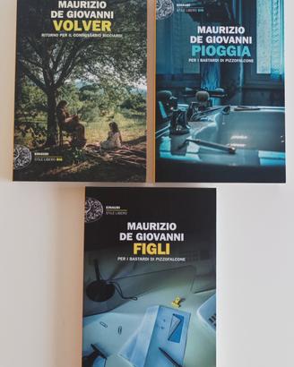 Maurizio de Giovanni 3 libri nuovi