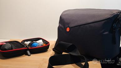  Borsa fotografica Manfrotto + kit pulizia lente