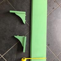 Mensole in legno più supporti