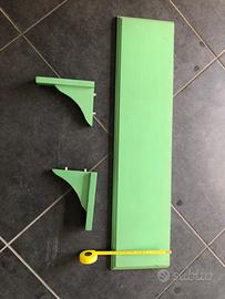 Mensole in legno più supporti