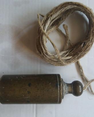 peso in ottone per filo a piombo