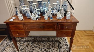 scrivania antica artigianale