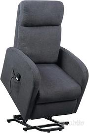 PREGIO ITALIA Poltrona Relax Elettrica blu