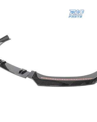 SPOILER LIP PER AUDI A4 B9 16- LOOK RS4 NERO