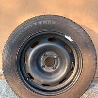 Set ruote invernali 15 Peugeot Citroen 4 fori