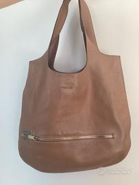 Borsa in pelle marrone FEDON