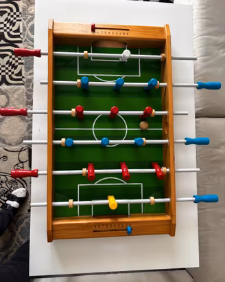Calciobalilla da Tavolo in Legno per Bambini
