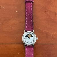 Orologio vintage Windrose Quartz con fasi lunari